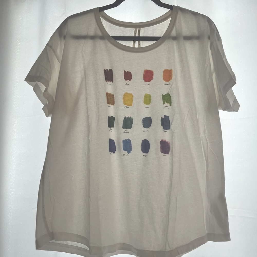 Anthropologie Paint Swatch Shirt